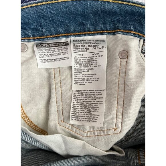 Men's Levi's Denim 514 Straight Fit Jeans Size 33x34 (FITS 33X33) - Picture 8 of 11